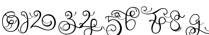 Monogram handwriting 14 Regular Font OTHER CHARS