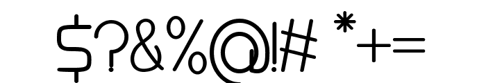 Monolinia Bold Font OTHER CHARS
