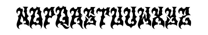 Monolord Font UPPERCASE