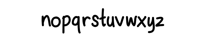 Monoluv-Regular Font LOWERCASE