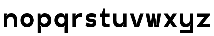 Monopack Regular Font LOWERCASE