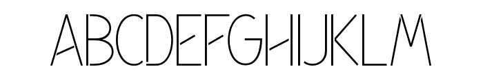 Monora-Regular Font UPPERCASE