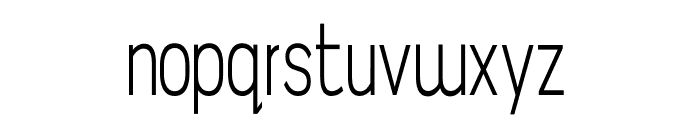 Monork Regular Font LOWERCASE