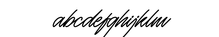 Monosign Font LOWERCASE