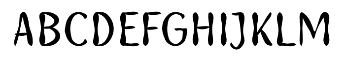 Monotime Font UPPERCASE