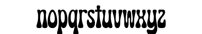 Monoway Groovey Regular Font LOWERCASE