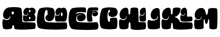 Monpire Regular Font UPPERCASE