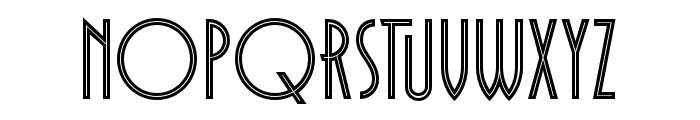 Monsante-Inline Font UPPERCASE