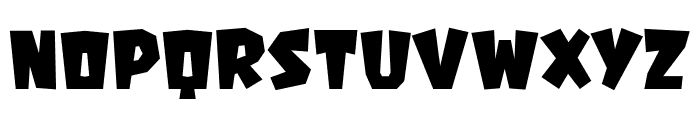 Monsta Night Font LOWERCASE