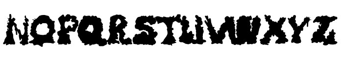 Monster-Black Font LOWERCASE