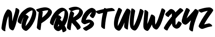 Monster Colly Font LOWERCASE