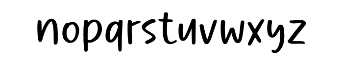 Monster Cookies Font LOWERCASE
