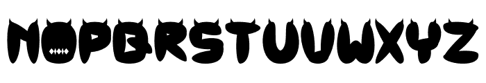 Monster Cubby Font LOWERCASE