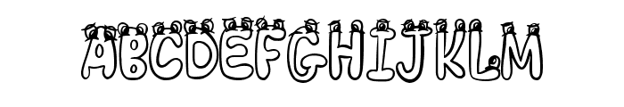 Monster Eyes By Squeeb  Regular Font UPPERCASE