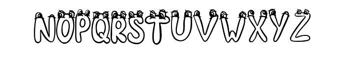 Monster Eyes By Squeeb  Regular Font UPPERCASE
