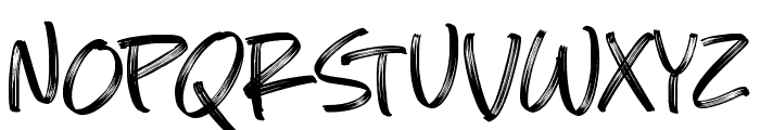 Monster Grande Regular Font UPPERCASE