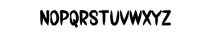 Monster Hunting Font UPPERCASE
