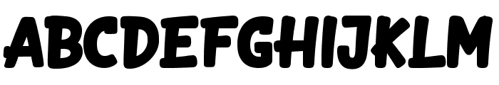 Monster Kids Regular Font UPPERCASE