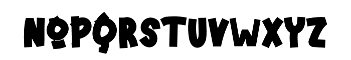 Monster Party Font LOWERCASE