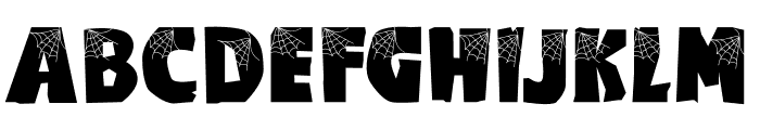 Monster Spider Font UPPERCASE