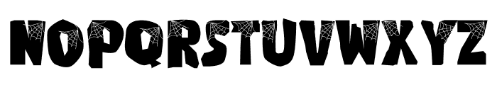Monster Spider Font LOWERCASE