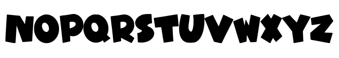 Monster Tail Font LOWERCASE