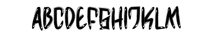 Monsterlight Font UPPERCASE