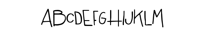 Monsters Font LOWERCASE