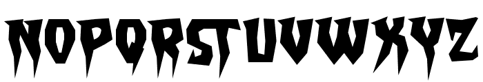 Monstesh Font LOWERCASE