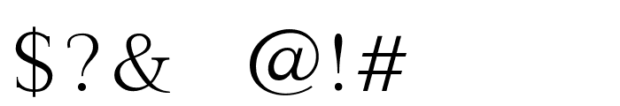 Montage Serif Font Regular Font OTHER CHARS