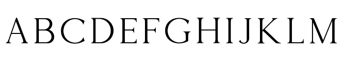 Montage Serif Font Regular Font UPPERCASE