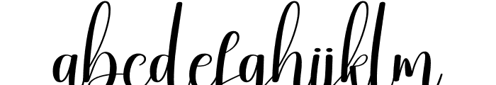 Montage Signature Font LOWERCASE