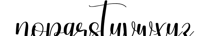 Montage Signature Font LOWERCASE