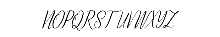 MontaliaScript Font UPPERCASE