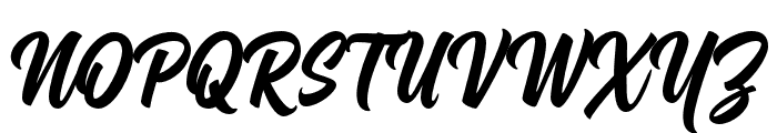 MontanaTypeface-Regular Font UPPERCASE
