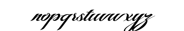 Montante Font LOWERCASE