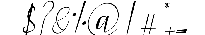Montapallier Italic Font OTHER CHARS