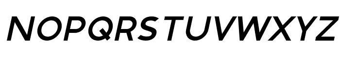 Montenna Bold Italic Font UPPERCASE