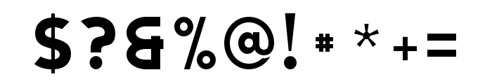 Montenna Extra Bold Font OTHER CHARS
