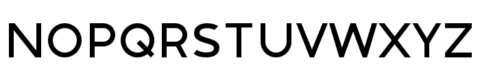 Montenna Semi Bold Font UPPERCASE