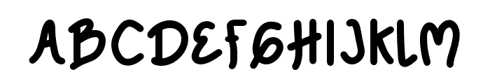 Montey-Regular Font UPPERCASE
