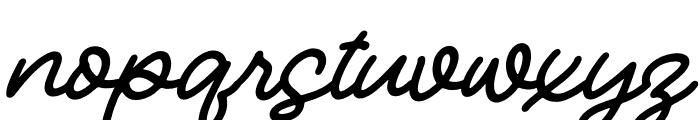 Monteyla Italic Font LOWERCASE