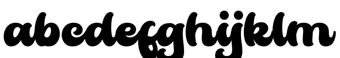 Monthstage Regular Font LOWERCASE