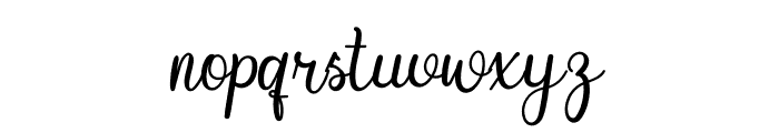Monthya Font LOWERCASE