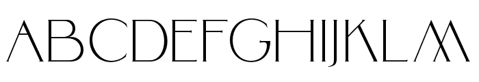 Monting Serif Font LOWERCASE