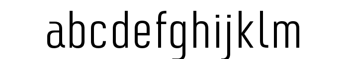 Monton Light Font LOWERCASE