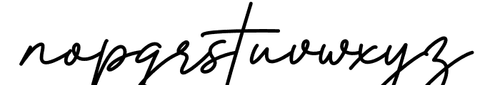 Montreal Signature Font LOWERCASE