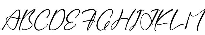 Monttaneely Italic Font UPPERCASE