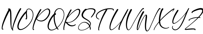Monttaneely Italic Font UPPERCASE