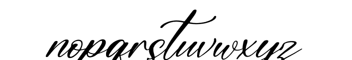 Monttany Castelone Italic Font LOWERCASE